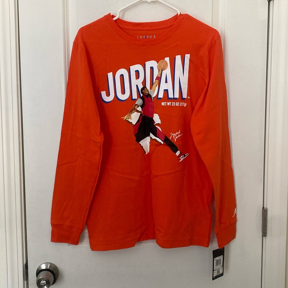 NWT Jordan Wheaties Long Sleeve